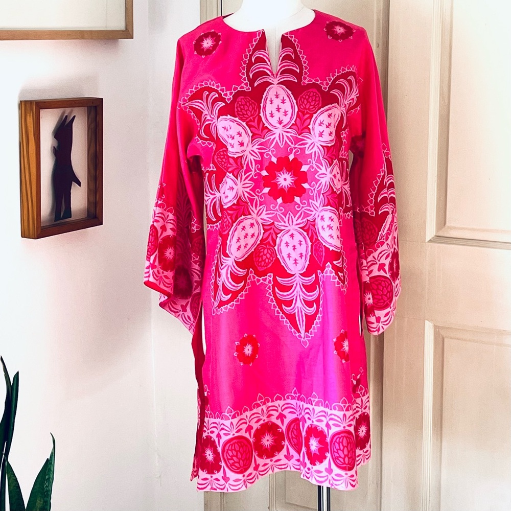 Vintage 1960’s Ruth Clarage Tunic Dress/ Beach Coverup.